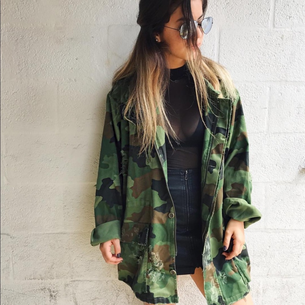 LF Vintage Camo Jacket
